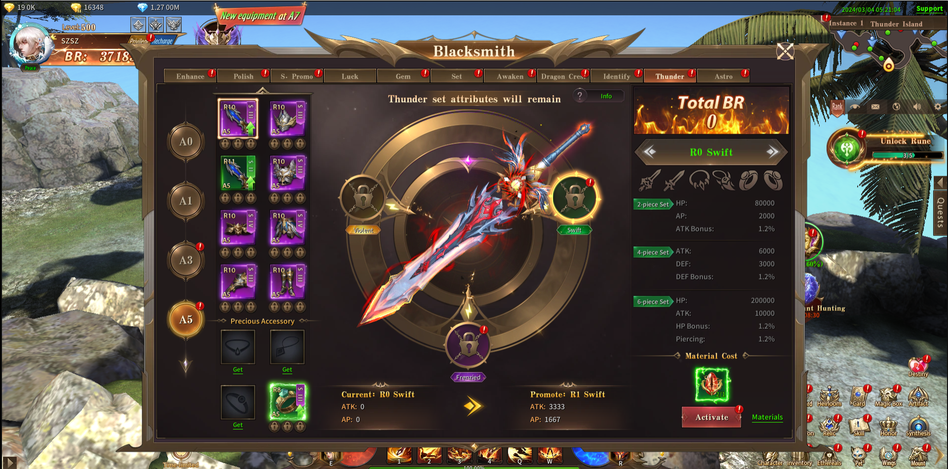 Thunder Set